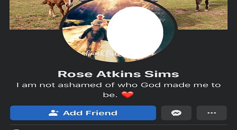 Rose Atkins Sims is a sheriff's deputy, in the Mobile, Alabama area. This woman is very anti-Muslim, accusing all members of the religion of hating America, saying none of them belong in US government, along with telling a woman that they sell women slaves in Iran, suggesting she should go. Sims referred to Muslims as "Satan," and then said "bring back public execution," in a series of Facebook comments.
