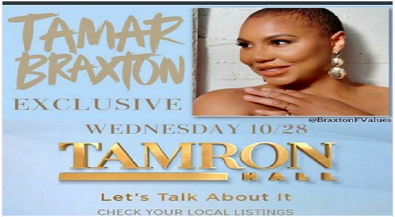 Tamar Braxton has been struggling, for months, and she is going on Tamron Hall's show to discuss it. She made an agreement with WEtv that this season of "Braxton Family Values" will be her last. This morning, she blasted the new season trailer, calling it "disgusting," blasting the WEtv network, accusing them of using her pain for "pleasure and ratings."