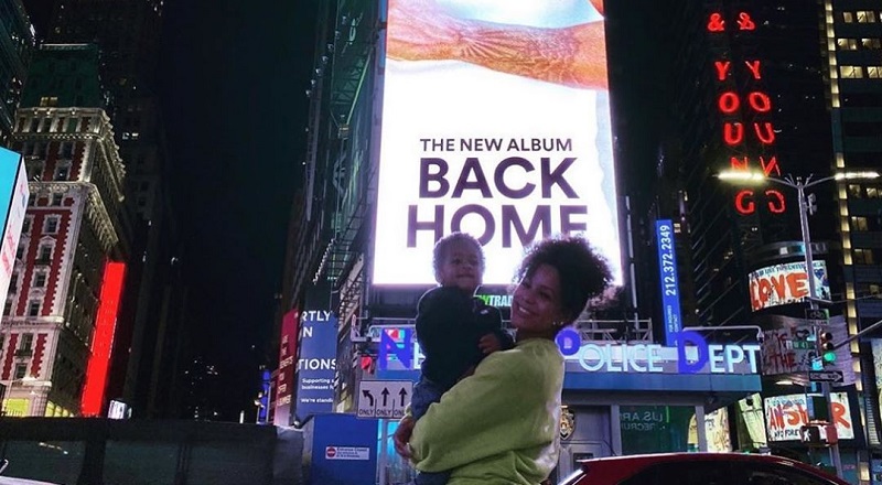 Trey Songz kept the identity of his son's mother, Noah, hidden for months. At the end of 2019, he confirmed Caro Colon to be his child's mother. Since then, he's sparingly posted her on his IG, including this morning, shouting her out, in his "Back Home" album promo, on IG, and when a fan said he should marry her, Trey replied "ring talk," leading people to believe he may propose.