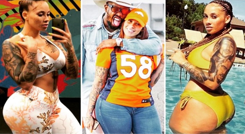 NFL player, Von Miller, gets accused by his ex-girlfriend, @meganxdenise,  of abusing her, praying she had a miscarriage after she told him she was  pregnant, and telling her to get an abortion;