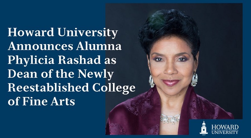 Phylicia Rashad Dean of Howard University College of Fine Arts