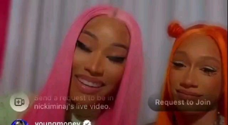 Bia talks with Nicki Minaj on IG Live