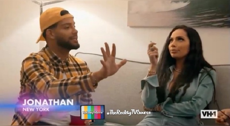 Erica Mena is upset at Jonathan for introducing Safaree to a woman