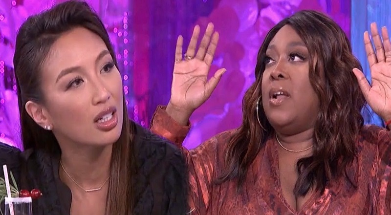 Jeannie Mai calls Loni Love out for speaking on her baby's gender