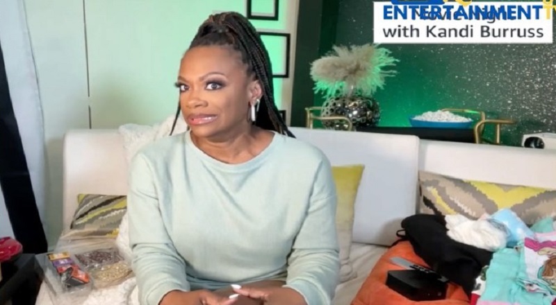 Kandi Burruss says RHOA is filming and she got into a bad argument
