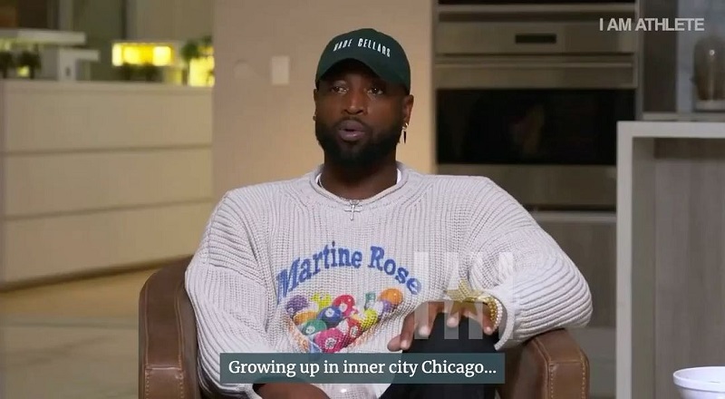 Dwyane Wade reveals he used to wear heels and his sisters' clothes