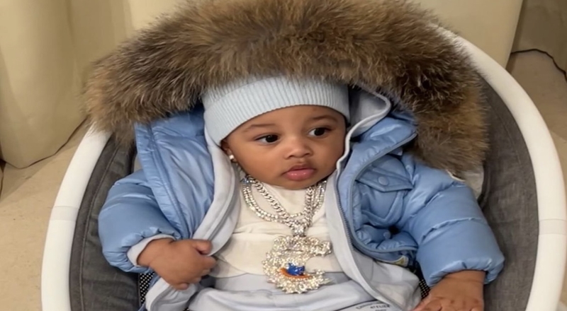 Offset and Cardi B show first public photos of their son