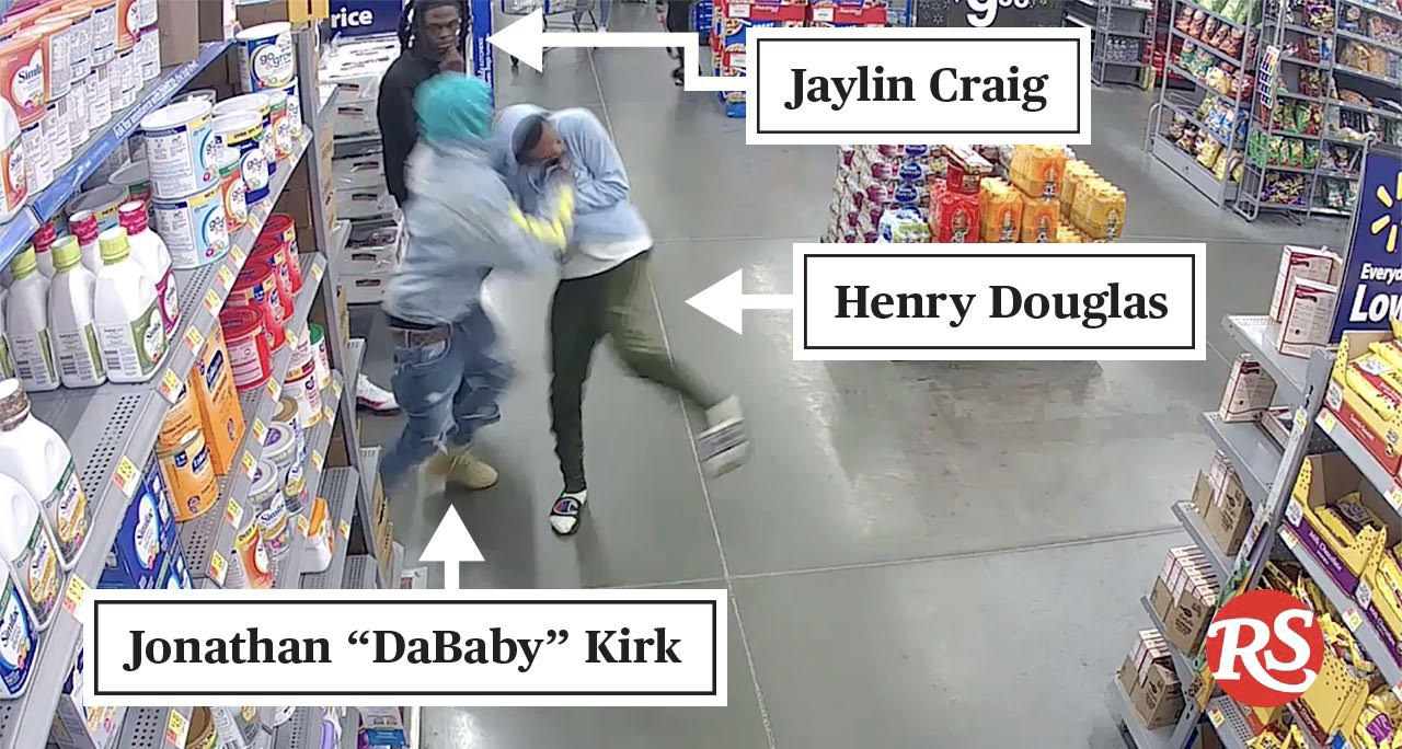 2018 footage shows DaBaby start confrontation with Jaylin Craig