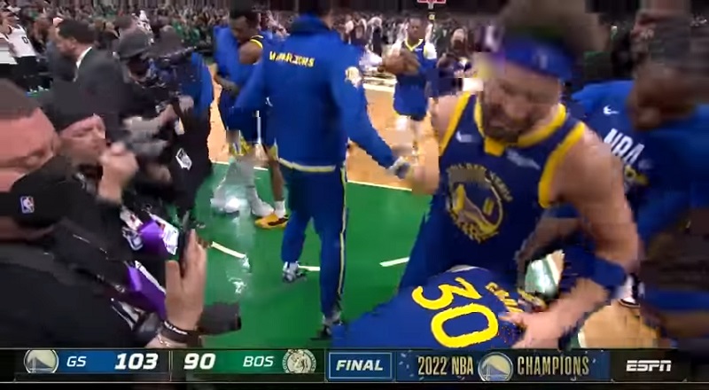 The Golden State Warriors defeat Boston Celtics to win 2022 NBA title