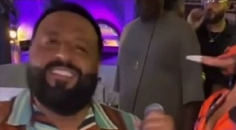 DJ Khaled dances with JT to City Girls' Good Love with Usher