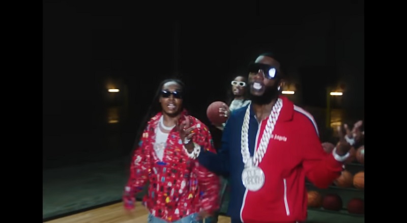 Quavo and Takeoff link with Gucci Mane for Us vs Them video