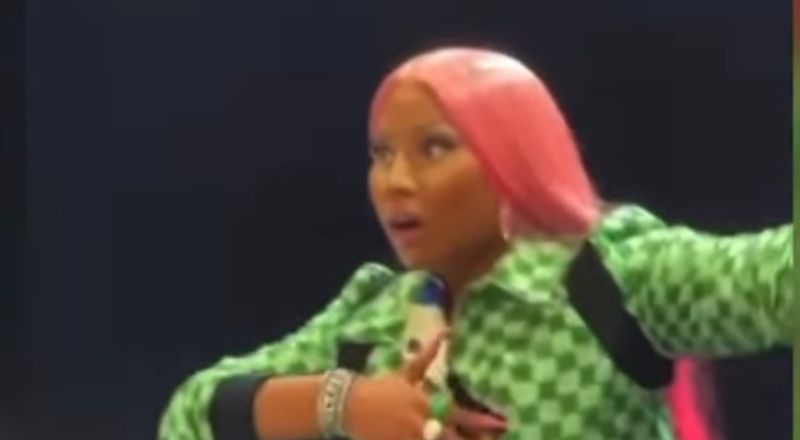 Nicki Minaj began shaking uncontrollably at Young Money Reunion