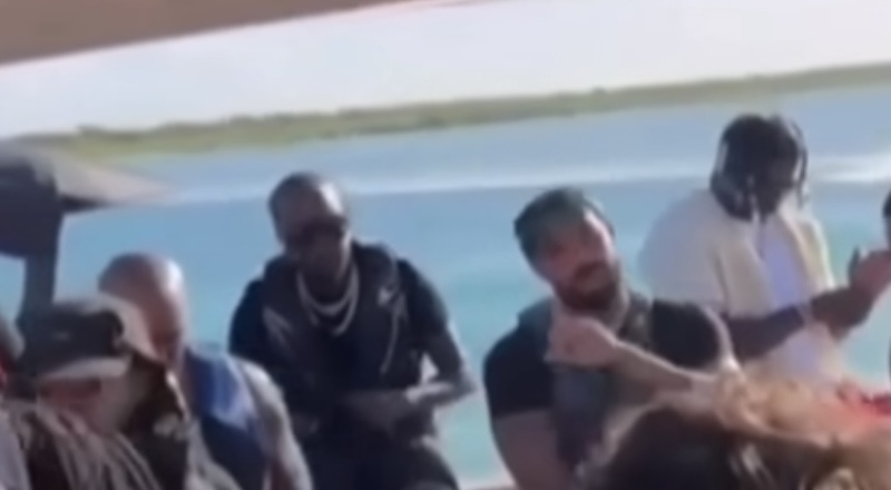 Drake shoots video with Popcaan and Lil Yachty