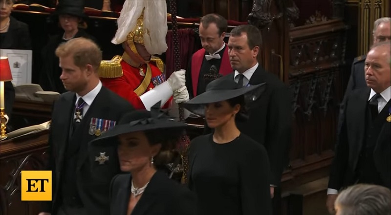 Meghan Markle gets backlash for crying at the Queen's funeral