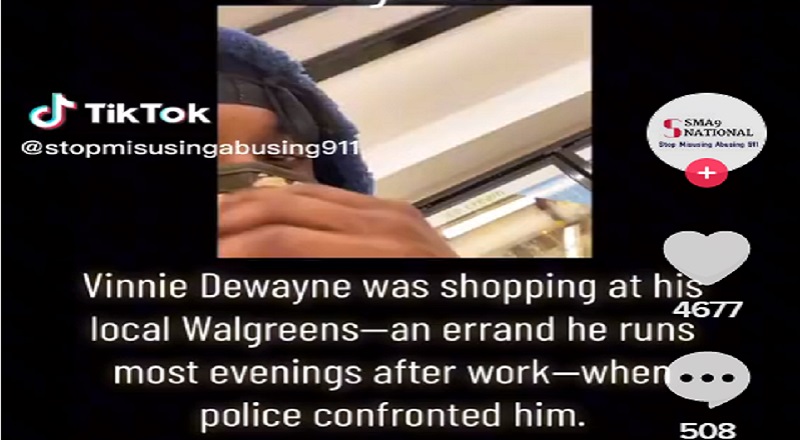 Black man has cops called on him by White Walgreens employee