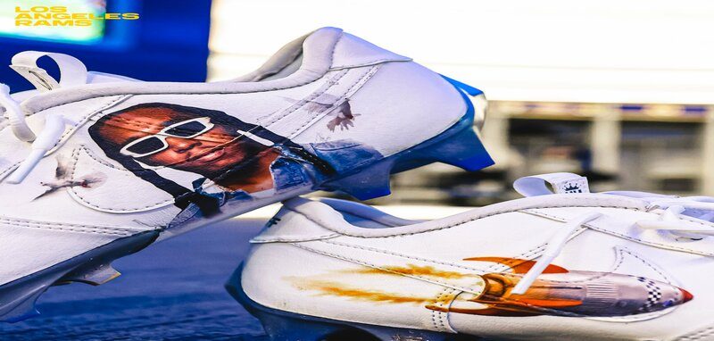 Jalen Ramsey honors Takeoff with custom game day cleats 