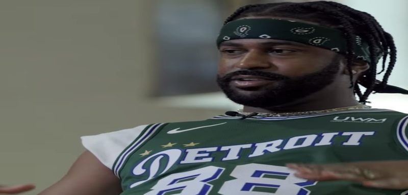 Big Sean helps creates new Pistons city edition jerseys 
