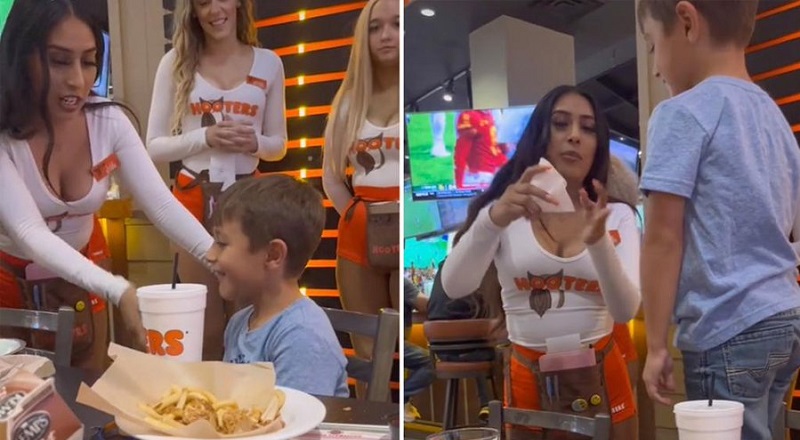 Mother faces backlash for taking 5-year-old son to Hooters