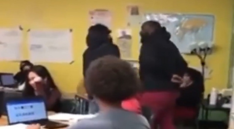 Black substitute teacher beats up student calling him n-word