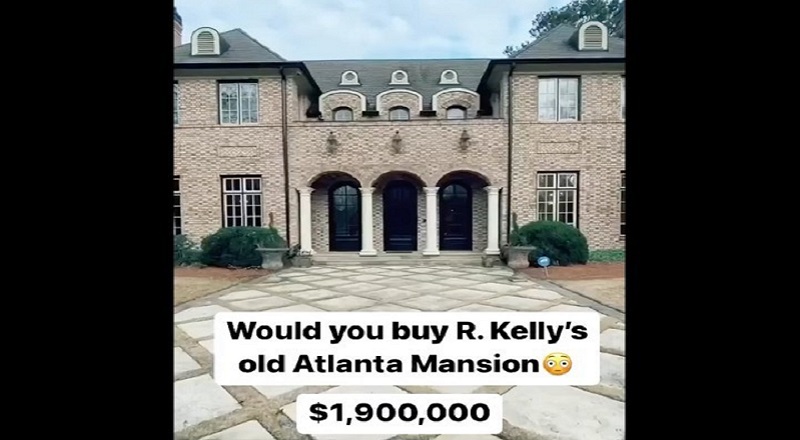 R. Kelly's infamous Atlanta mansion is for sale for $1.9 million