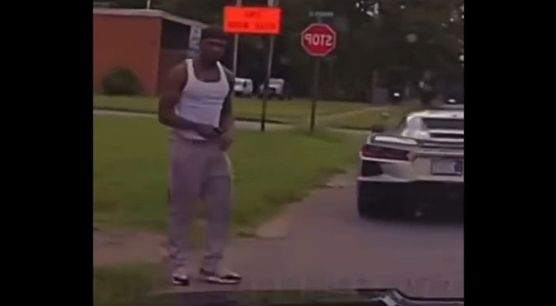 Man exits friend's car before high speed police chase