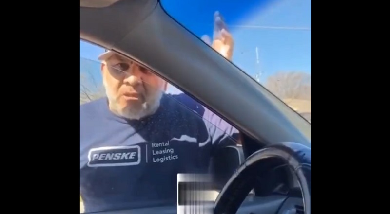 Texas man shatters woman's driver's seat window in road rage
