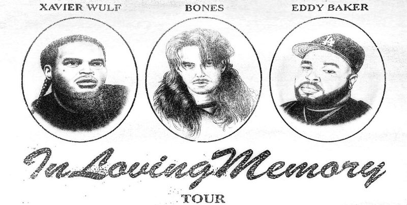 Bones, Eddy Baker, & Xavier Wulf reveal "In Loving Memory" Tour