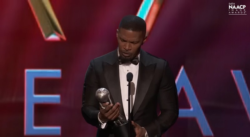 Jamie Foxx had to be revived on set after his stroke