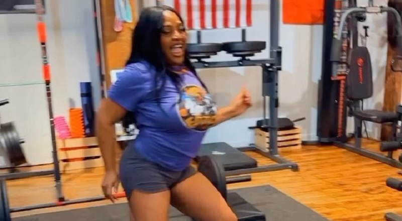 Sherri Shepherd shares workout video shaking her backside