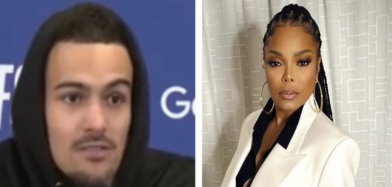 Trae Young invites Janet Jackson to Hawks' playoff game vs Celtics