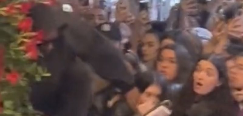 A$AP Rocky apologizes after jumping over woman before Met Gala