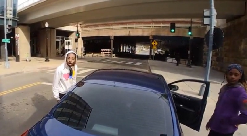 White man harasses Black couple over parking space