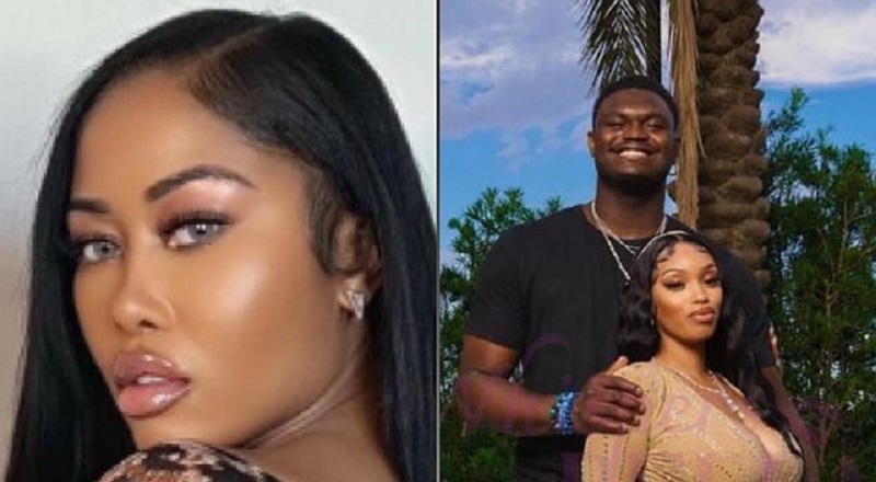 Moriah Mills accuses Zion Williamson of cheating on her